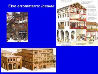 Etxe erromatarra: Insulae
 