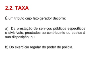 1 - Espécies Tributárias | PDF