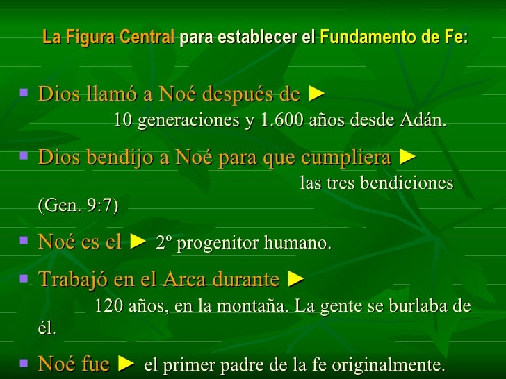 1. Familia de Noe Significado de toda su vida