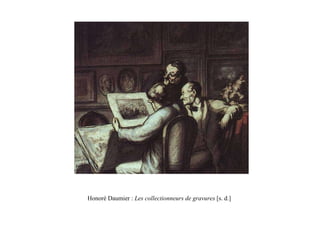Honoré Daumier :  Les collectionneurs de gravures  [s. d.]  