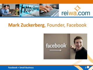 Mark Zuckerberg, Founder, Facebook