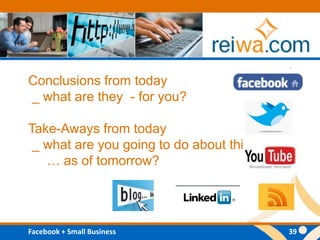 Conclusions from today _ what are they  - for you?Take-Aways from today _ what are you going to do about this      … as of tomorrow?