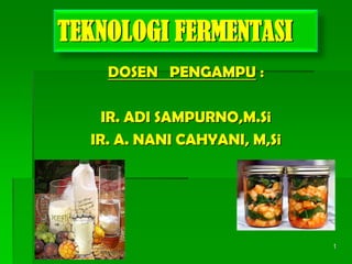fermentasi-definisi | PDF