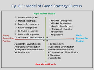 Fig. 8-5: Model of Grand Strategy Clusters<br />Rapid Market Growth<br /><ul><li>Market Development