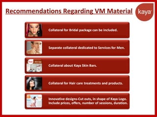 Recommendations Regarding VM Material
 