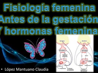 Fisiología femenina Antes de la gestación, Y hormonas femeninas ,[object Object],[object Object]