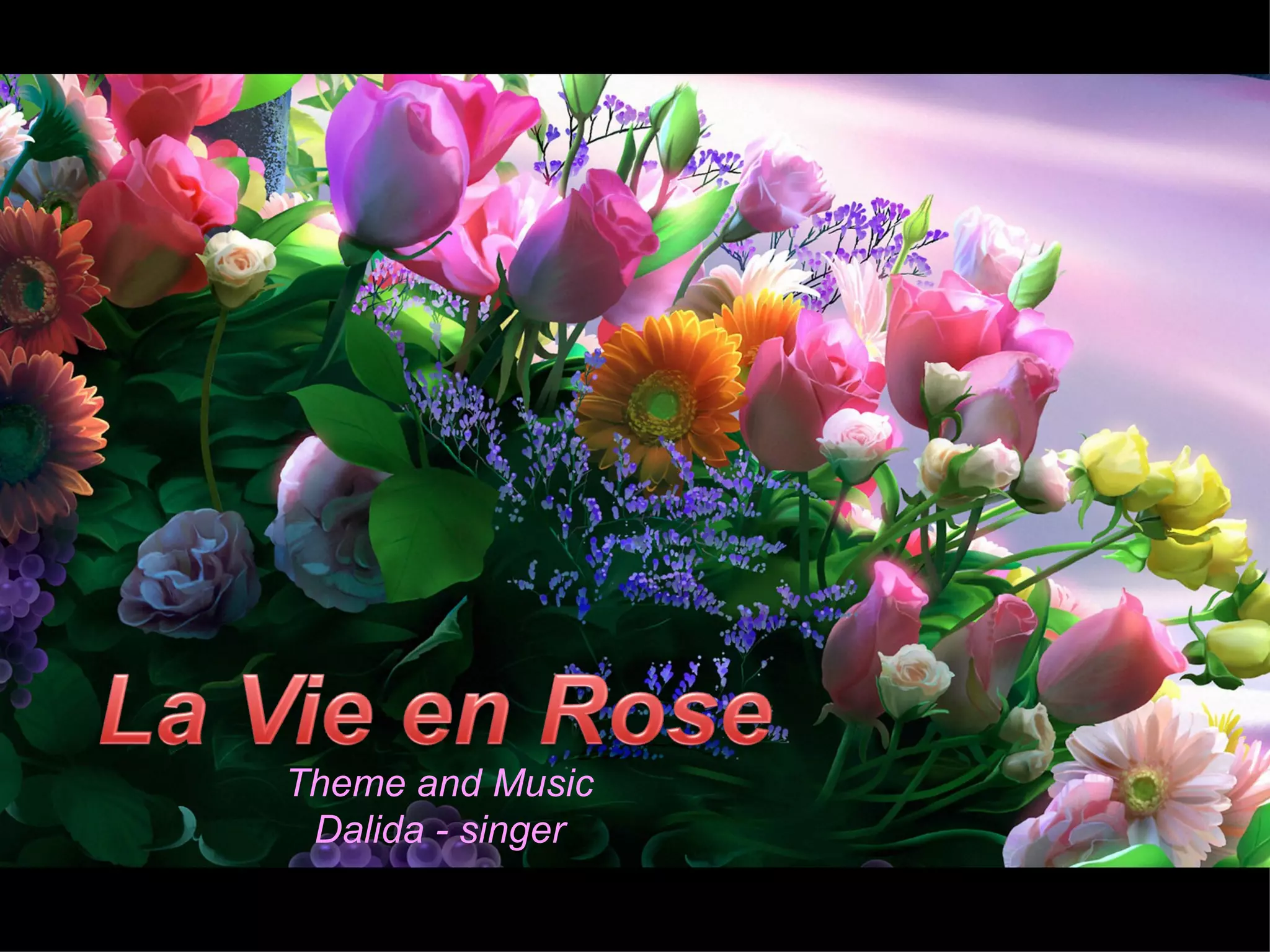 Theme and Music
Dalida - singer