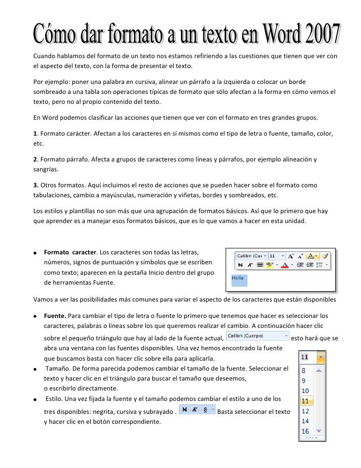 1 Formato Word 2007
