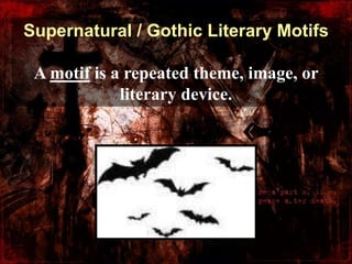 1 - Frankenstein and the Gothics Intro - Gothic.ppt