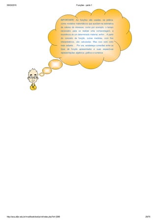 05/03/2015 Funções ­ parte 1
http://ava.utfpr.edu.br/mod/book/tool/print/index.php?id=3399 29/70
 