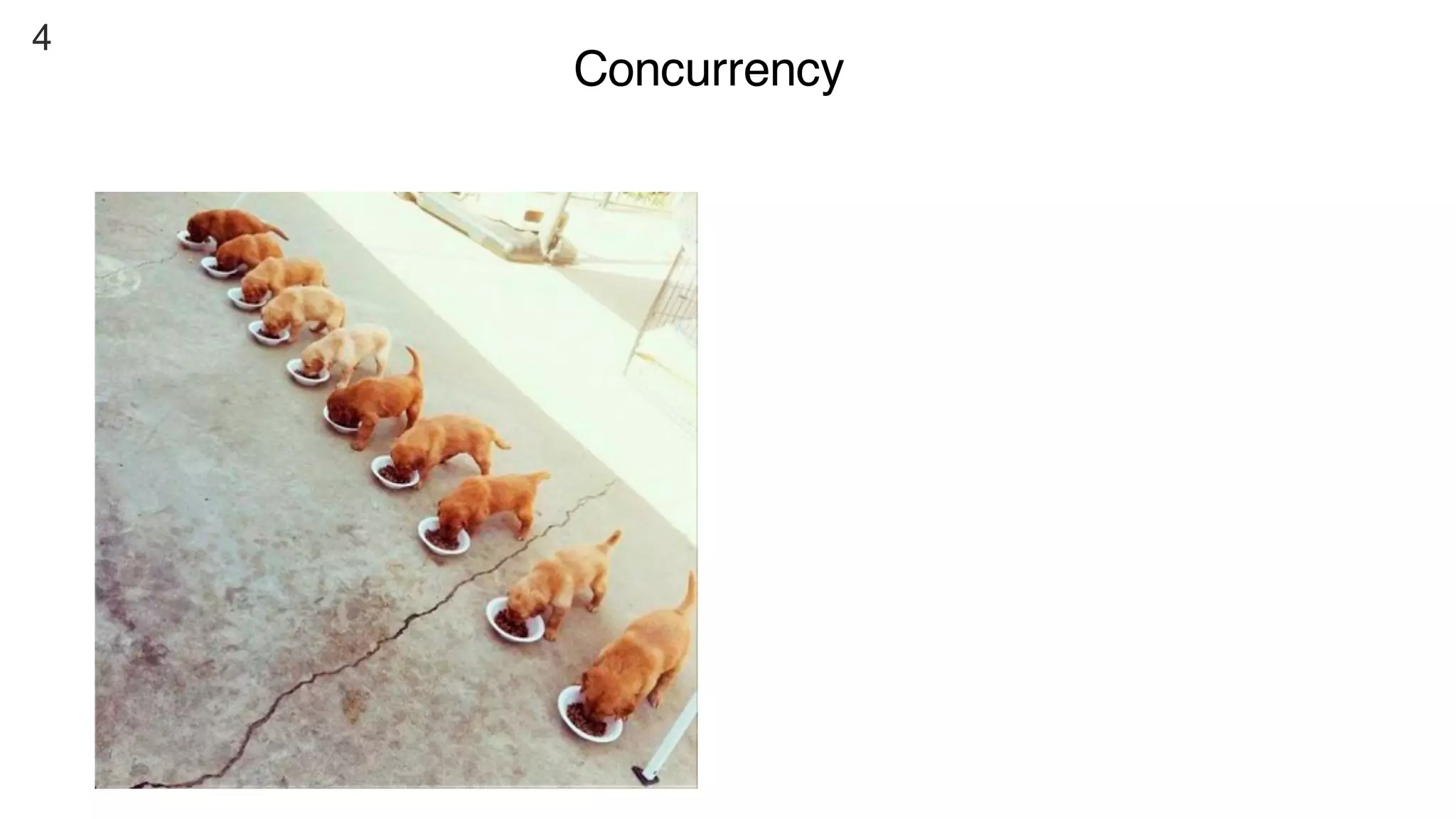 4
Concurrency
 