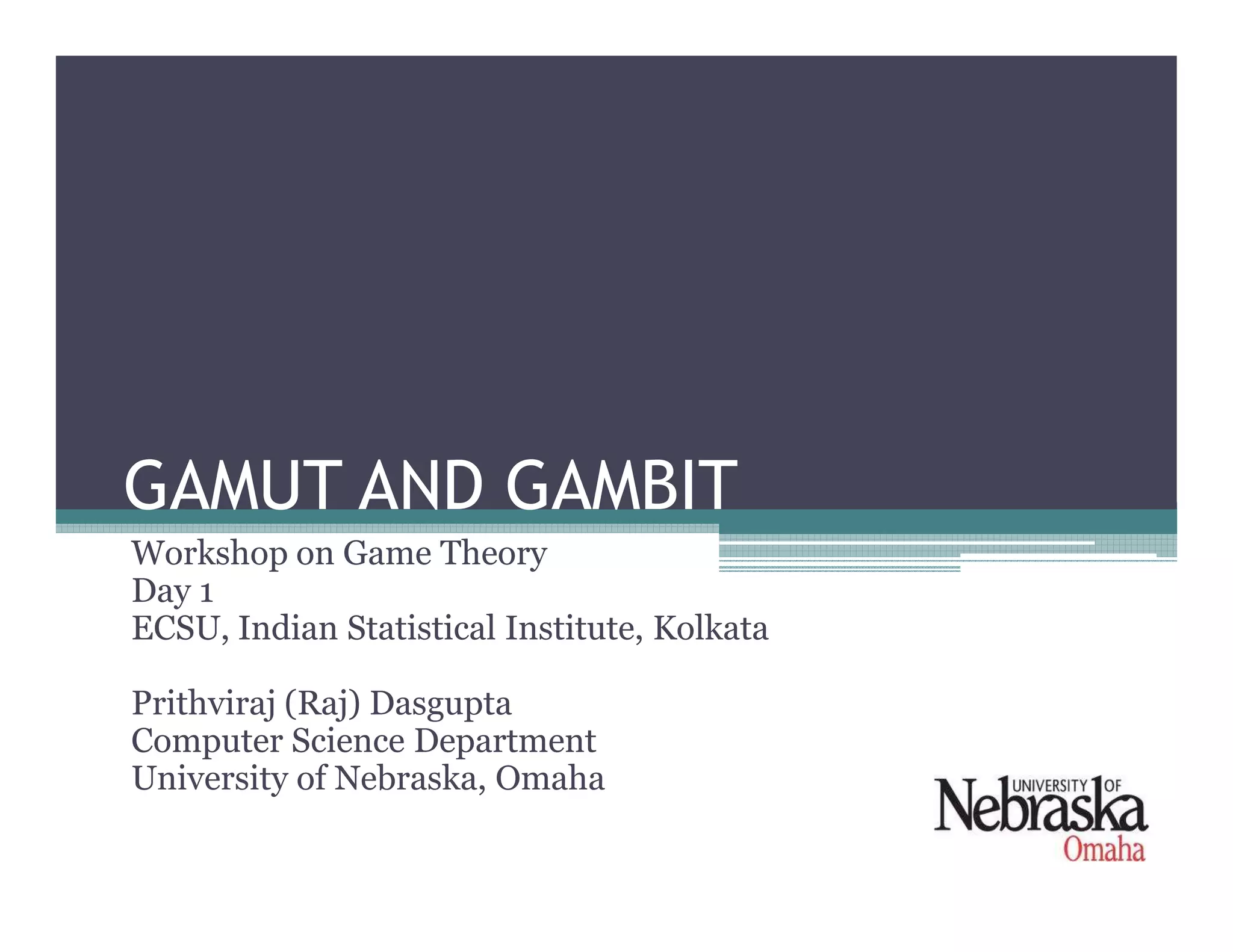1 gamut-gambit | PDF