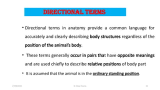 Directional Language Body 1-GENERAL ANATOMY & introduction to anatomy -2021.pptx