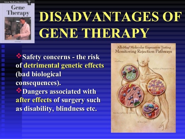 Effects Of Gene Therapy On Children And