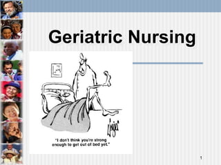 Geriatric Nursing
1
 
