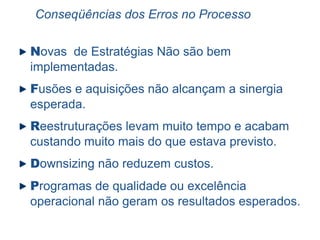 Receptividade Para Mudanças em Culturas Estáveis10% ACEITAM DE IMEDIATO20%ACEITAM  COM UM POUCO DE CONVENCIMENTO40%ACEITAM COM MUITO CONVENCIMENTO30%SÓ ACEITAM DEPOIS QUE A MUDANÇA FOI BEM SUCEDIDAAccording to Daryl R. Conner - Managing at the speed of Change