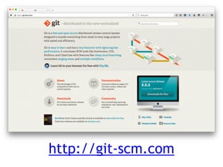 http://git-scm.com
 