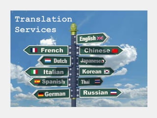 Translation
Services
 