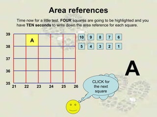 Area Reference And Grid Reference Grid And Area References