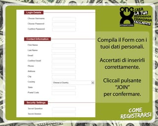 1.Registrazione QLXchange