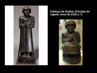 Estátuas de Gudeia, Principie de
Lagash, cerca de 2130 a. C.
 