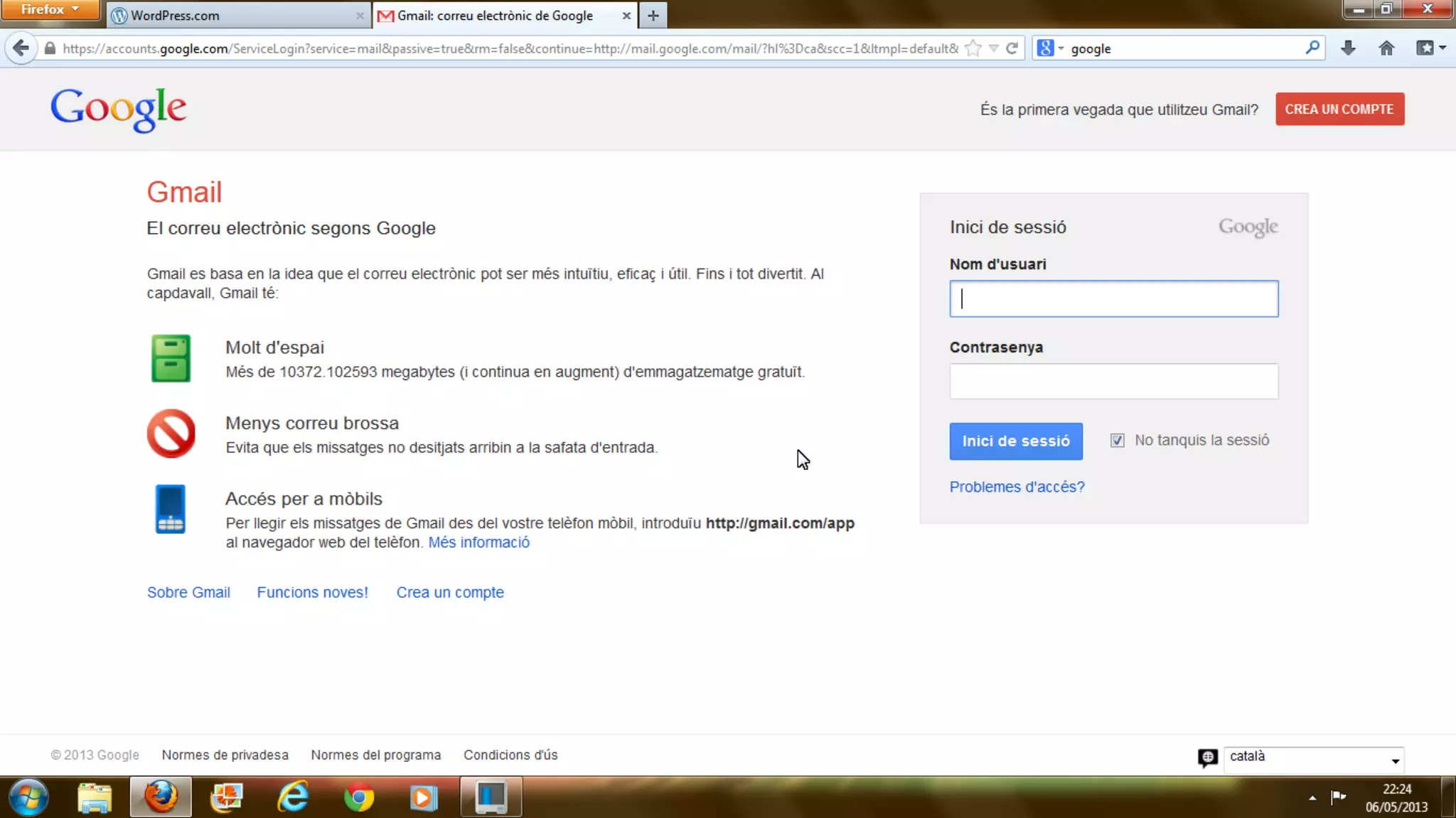 1.  how to sign up with wordpress.....