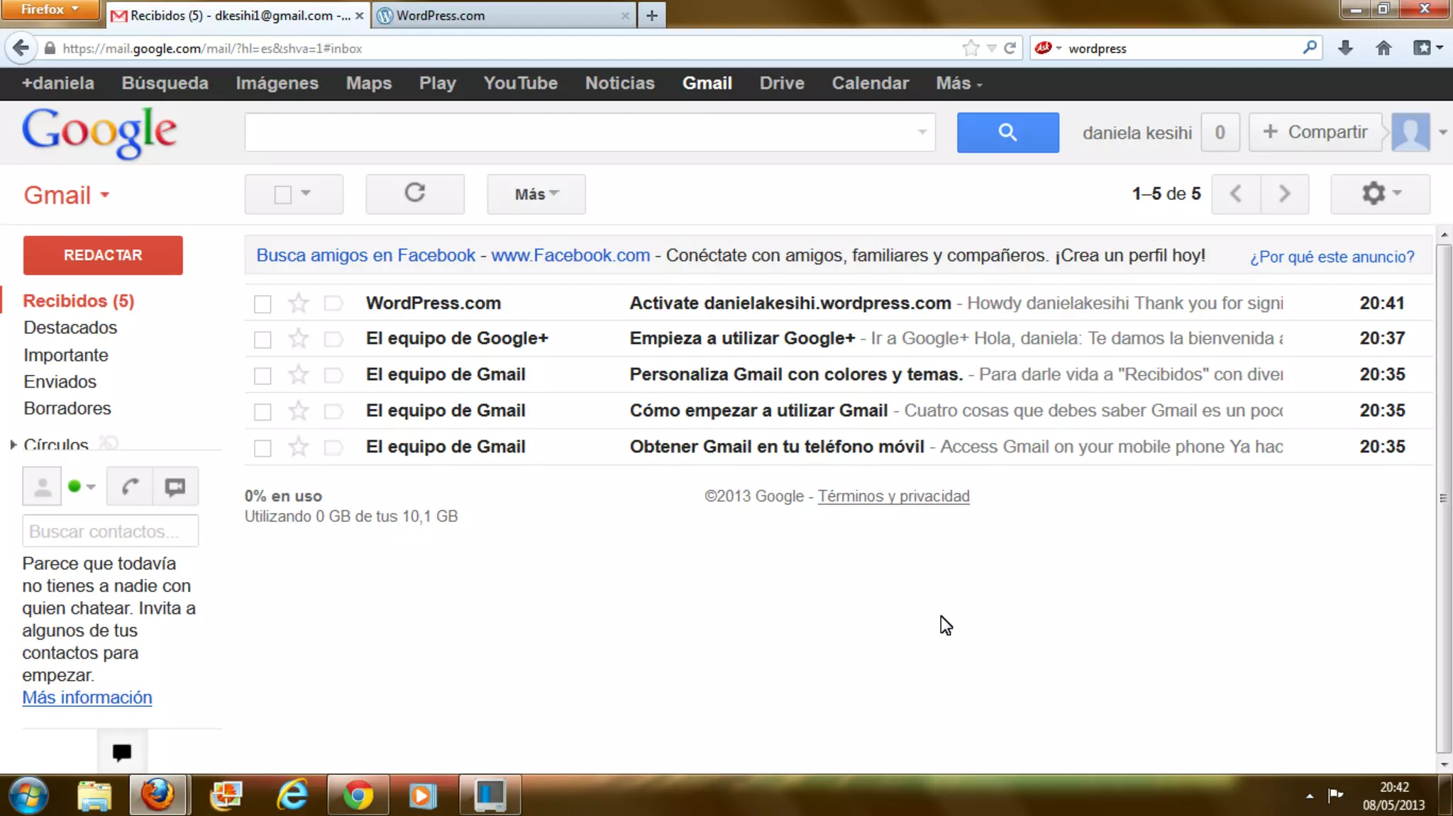 1.  how to sign up with wordpress.....