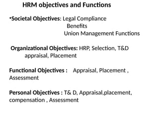 1-Human resource management power point presentation | PPTX