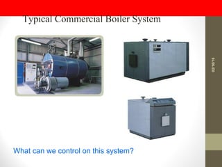 Typical Commercial Boiler System
What can we control on this system?
02/16/16
 