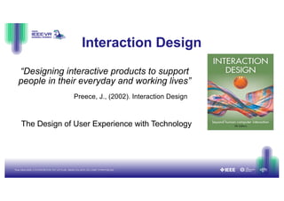 IEEE VR 2026 Course on Interaction Design for XR - Lecture 1 ...