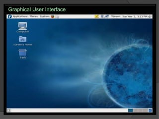 Graphical User Interface
 