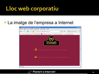 La imatge de l’empresa a Internet 