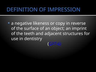 1 Impression Techniques Theories Objectives Pptx 1 Impression Techniques Theories Objectives Pptx 2 320 