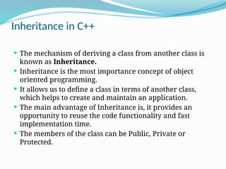 1-Inheritence in c++ whole introduction.pptx