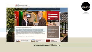 www.malerwinkel-hotel.de
 