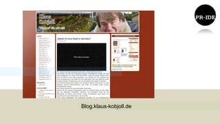 Blog.klaus-kobjoll.de
 