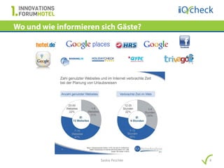 Wo und wie informieren sich Gäste?




                       Saskia Peschke   4
 