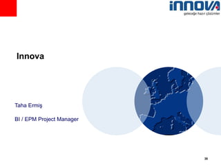 Innova  Taha Ermiş BI / EPM Project Manager 