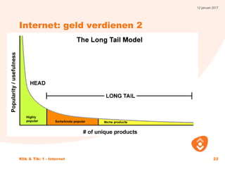 12 januari 2017
Klik & Tik: 1 - Internet 22
Internet: geld verdienen 2
 