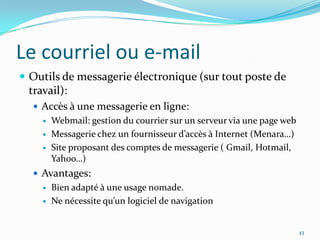 L’adresse du serveur SMTP ( sortant)