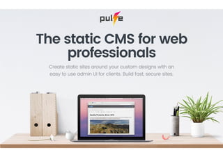 Static CMS for web professionals and their clients