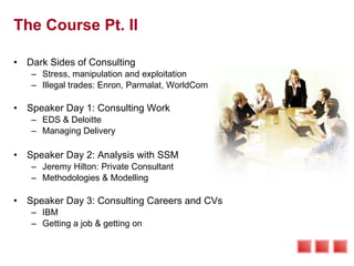 Introduction To Consulting Slides | PPT