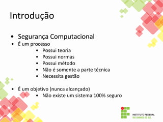 1 - Segurança - introducao