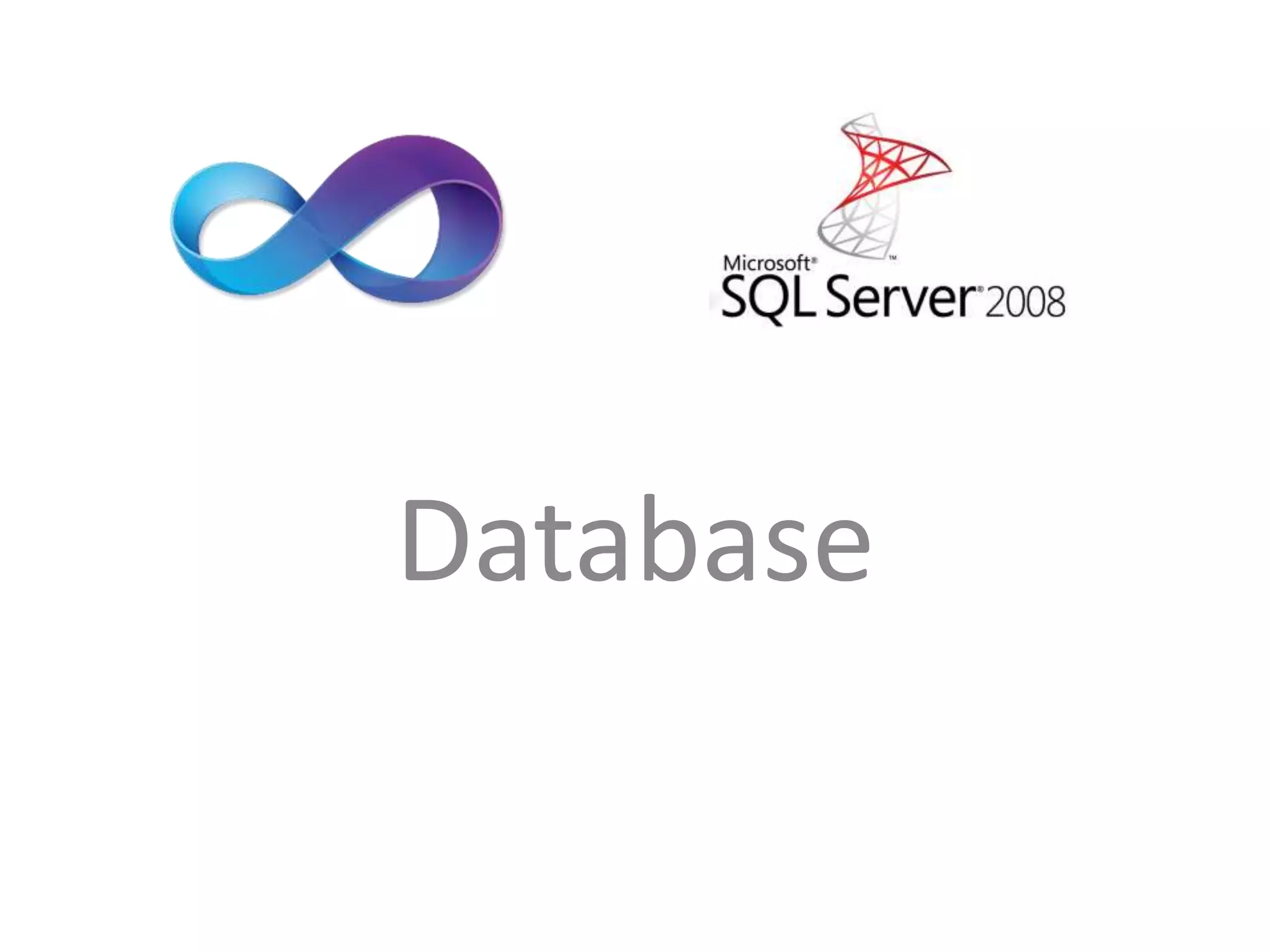 Database
 