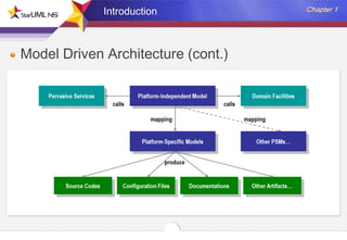 Introduction

Model Driven Architecture (cont.)

 