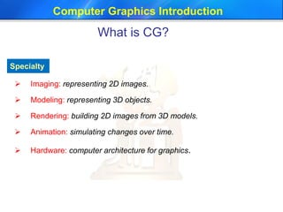 1 introduction computer graphics | PDF | 3-D Graphics | Computer ...