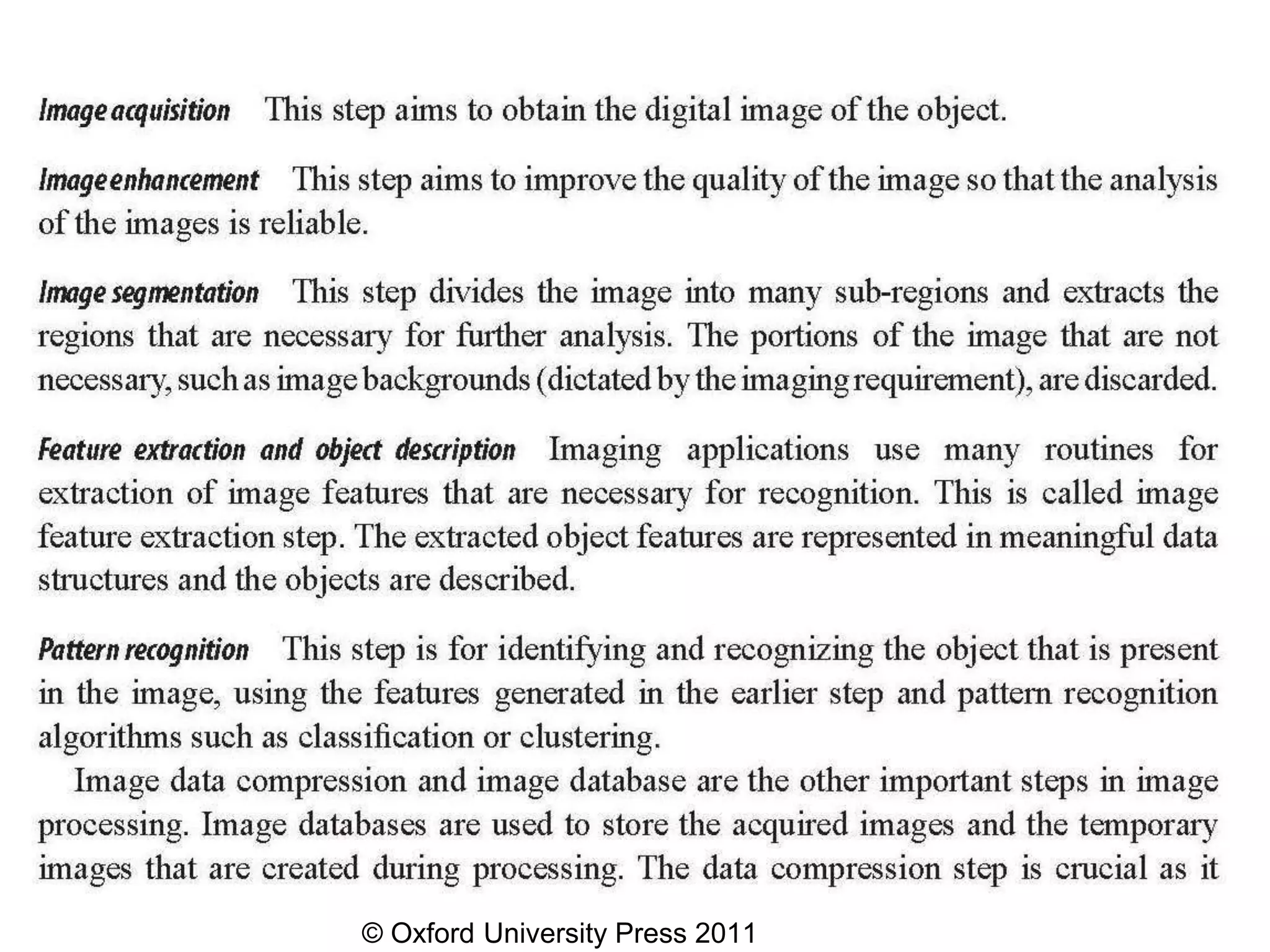 © Oxford University Press 2011
 