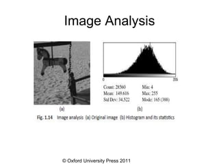 © Oxford University Press 2011
Image Analysis
 