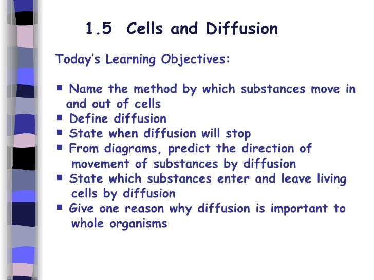 1 Introduction To Cells