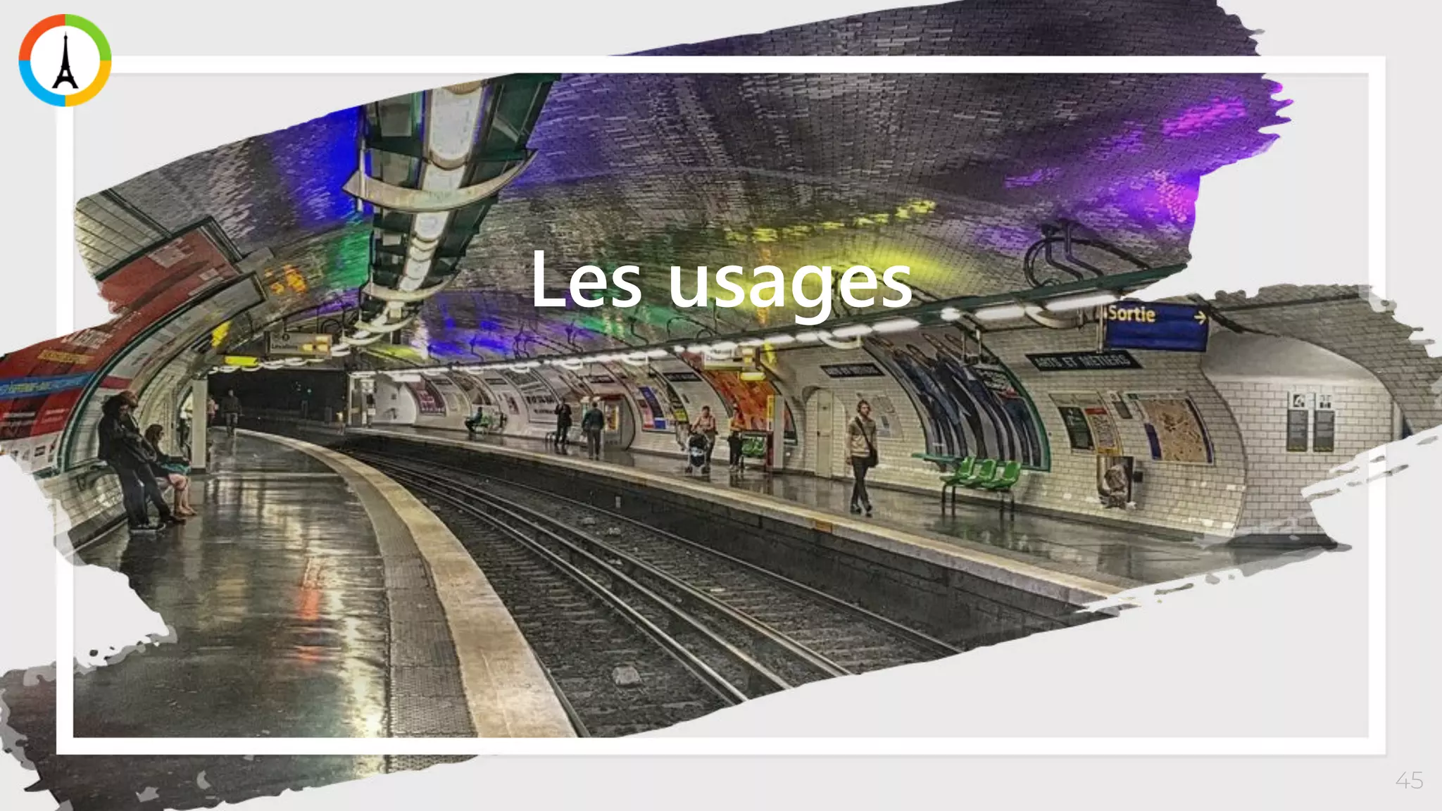 45
Les usages
 